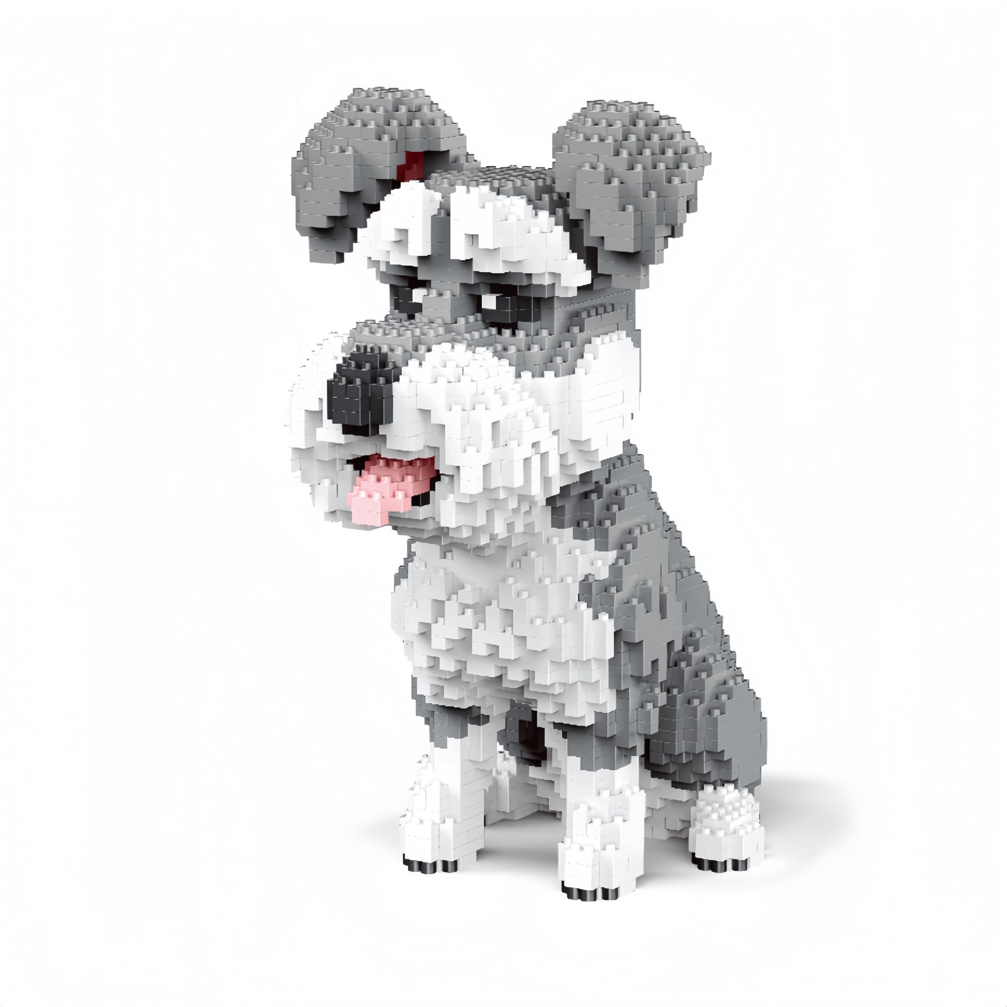 alltogetho Adorable Schnauzer Dog Building Blocks Toy - Micro Mini Size, Ideal for Pet Lovers, and Great as Home Decor & Gift — image 1