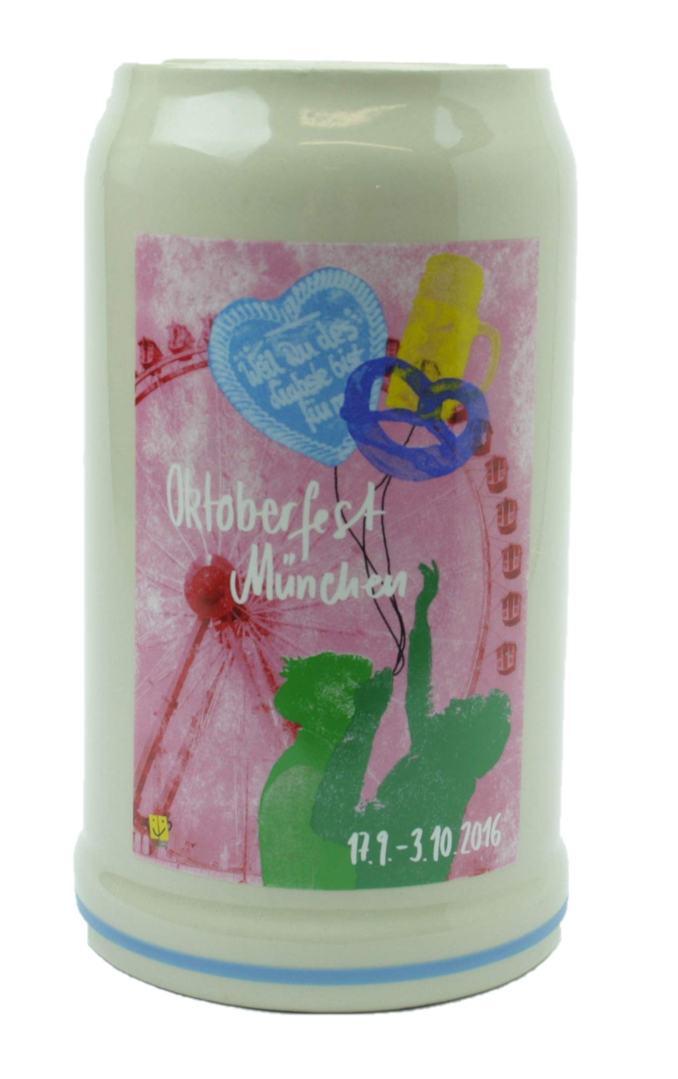Boccale originale Oktoberfestkrug 2016 I I - Boccale da collezione, in confezione originale