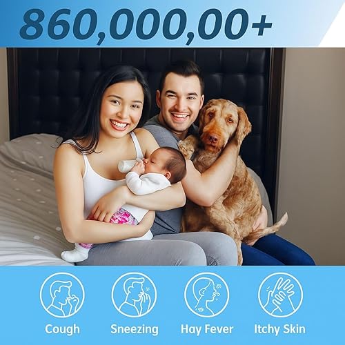 Miniatura 7 de Nispira Filtro de repuesto AER1 para purificador de aire Holmes HAPF30AT HAP242-NUC, True HEPA con infusión de carbono, removedor de compuestos