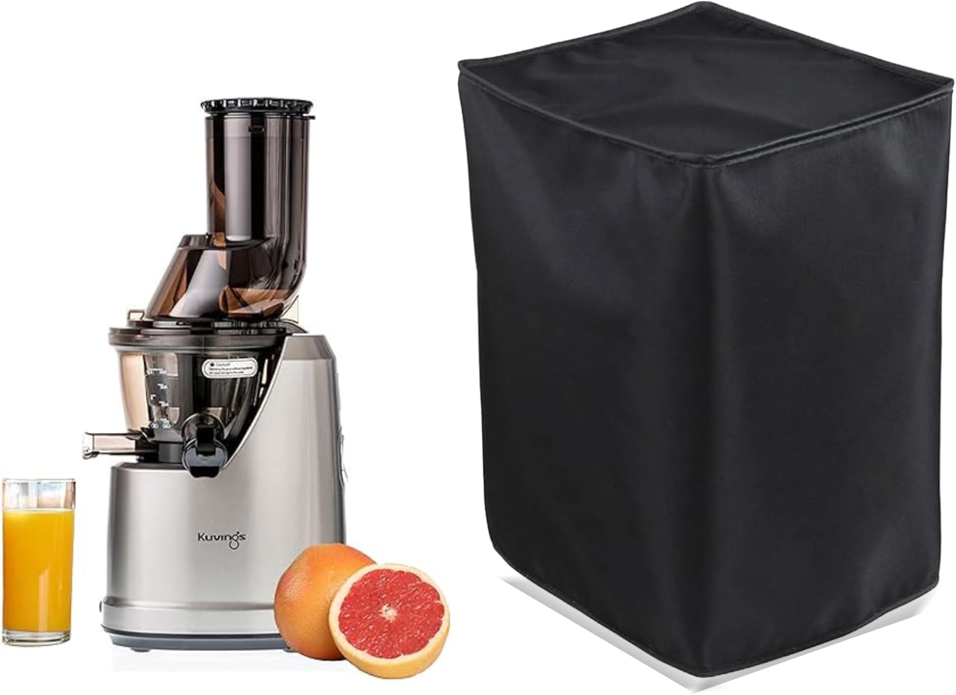 MUTMAIN Cold Press Juicer Waterproof Dust Cover – Washable, Standard Size (10L×10W×18H inches) – Compatible with Bajaj, Kuvings, Philips, Sujata, Agaro, Hestia (JC_BLK_1)