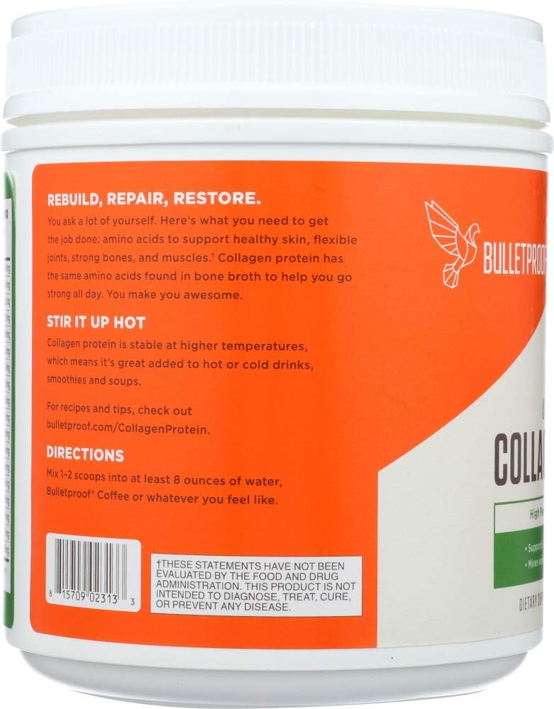 BULLETPROOF Unflavored Collagen Protein