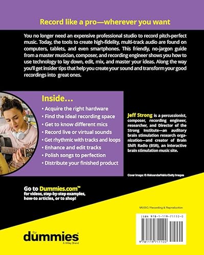 Home Recording for Dummies
