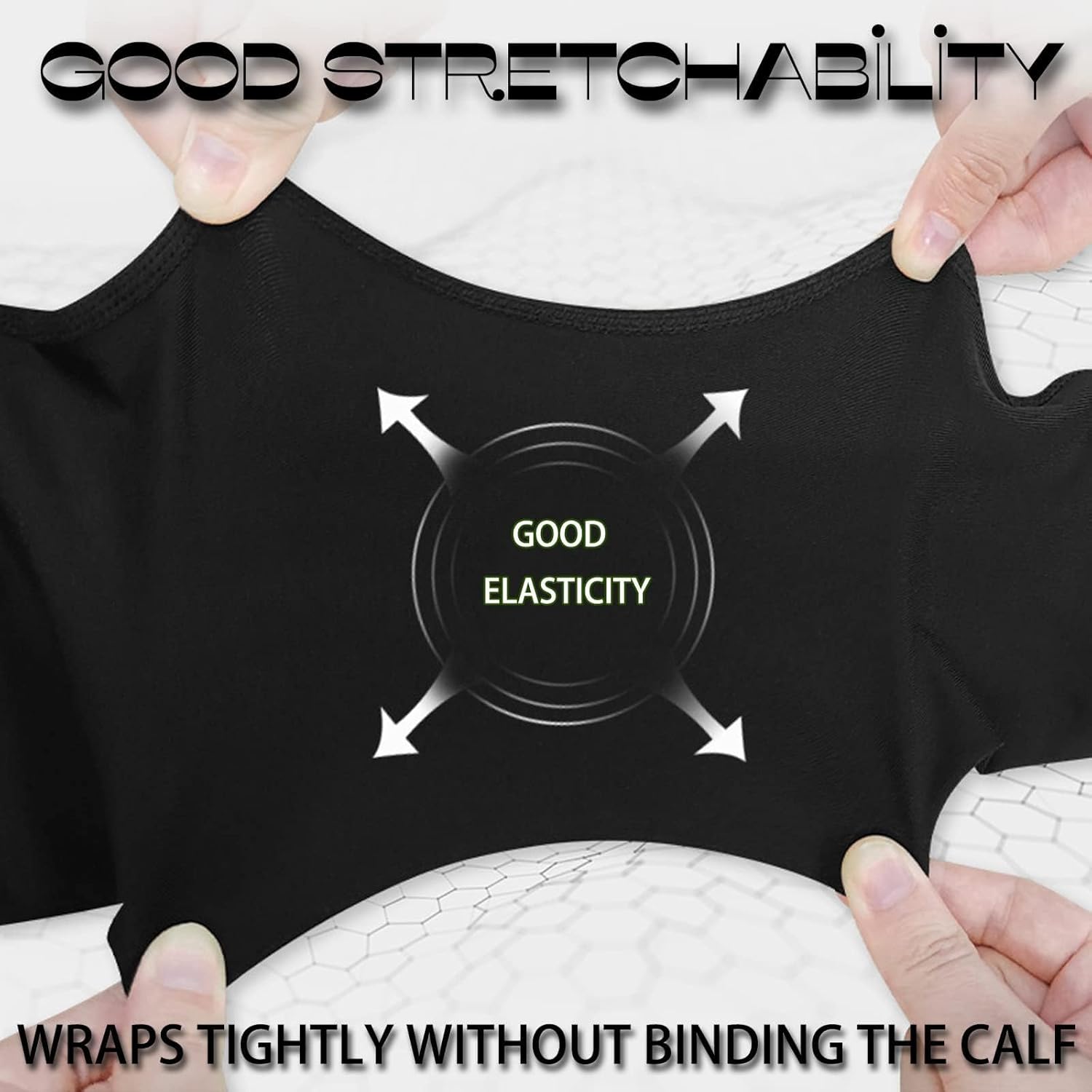 Soccer Shin Guards Shin Pads for Kids Youth Adult, Ski Shin Guards Calf Compression Sleeve with Honeycomb Pads, Lightweight Calf Protective Gear for Football Soccer - Image 6