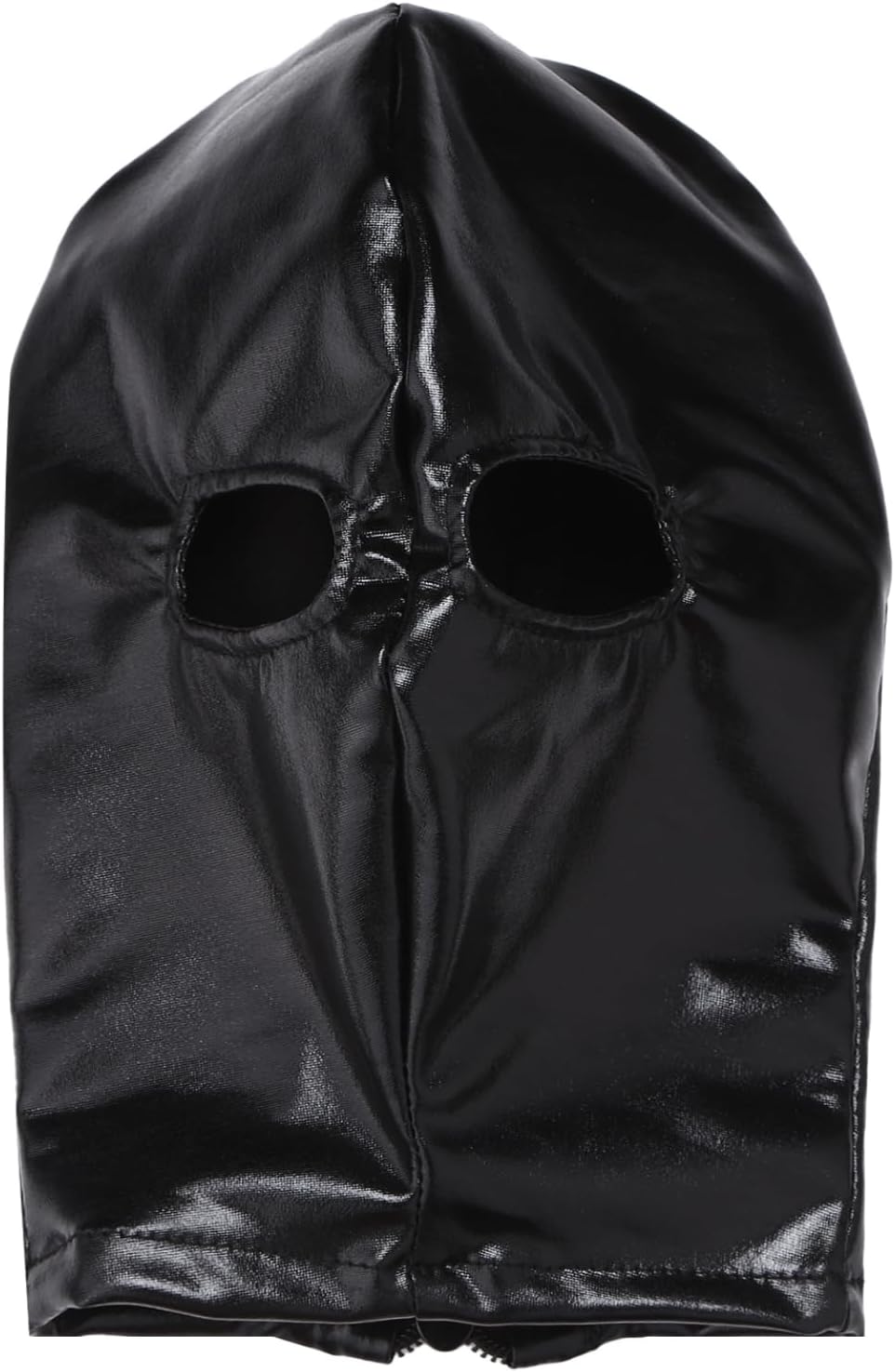Head Mask Sexy Toy Mask Latex Look 3 Hole Bondagen Head Cover Open Mouth and Eye Face Mask Sex Toy for Couples