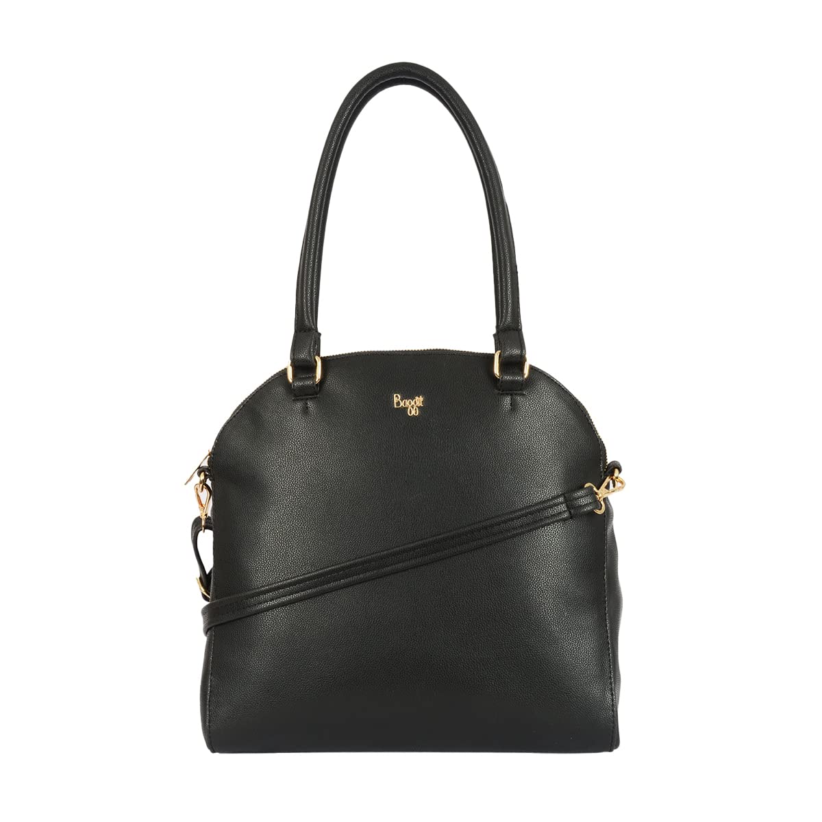 Baggit Women Black Bowling Handbag Large Size | Ladies Stylish Casual Purse Bag (B0BSXDJ6CG) Amazon Price History, Amazon Price Tracker