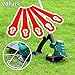 20PCS Strimmer Replacement Blades Red Compatible With Einhell Cordless Grass Trimmer GE-CT 18 Lawnmower Blades Garden Power Tool Accessorie