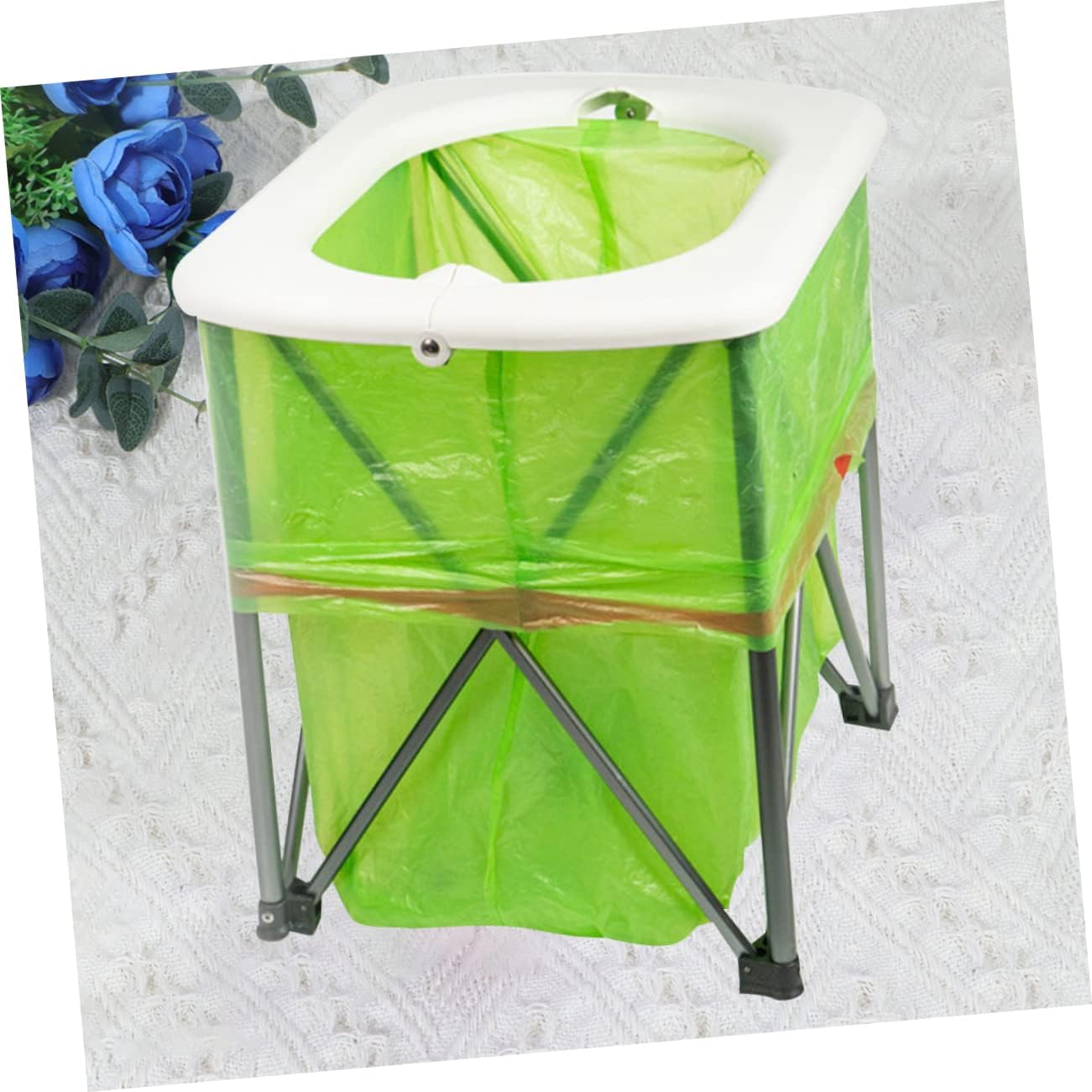 Generic Multi-function Outdoor Portable Toilet Folding Camping Stool Pedestal Pan Suitable for Caravan