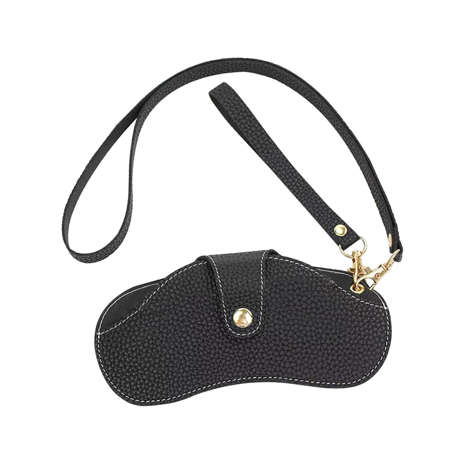 Sunglasses Case Fashion Portable Carrying Organizer for Camping Travel Beach Black|Health & Beauty | Vision Care | Eyeglass Cases-image-8