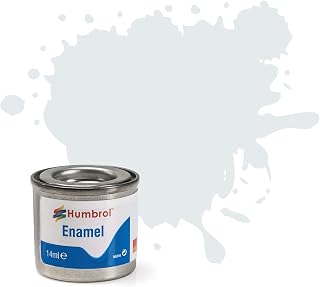 Humbrol 14ml No. 1 Tinlet Enamel Paint 191 (Chrome Silver Metallic)