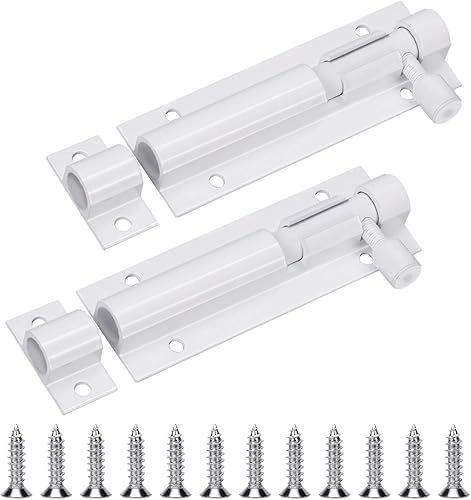 Pestillo de cerrojo de barril, cierre deslizante, pestillo de perno de aleación de aluminio, mini cerrojos de barril, cerradura de pestillo