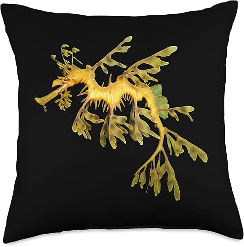 Leafy Sea Dragon Seadragon - Camiseta de bebé (18.0 x 18.0 in), diseño de dragón marino