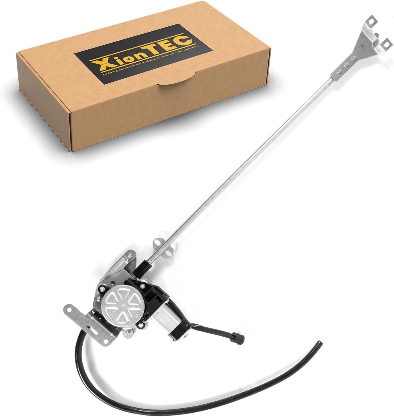 Power Window Regulator with Motor Front Driver Side Compatible with Freightliner Argosy 1999-2011, Century Class 2003-2011, Columbia 2005-2011, Coronado 2005-2010, Replaces# A18-5204-4000