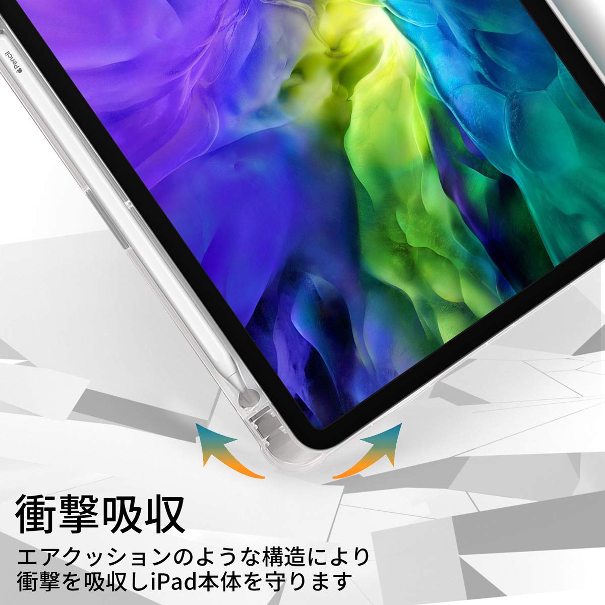 Amazon | MS factory iPad Pro 11 2020 用 ケース Apple Pencil