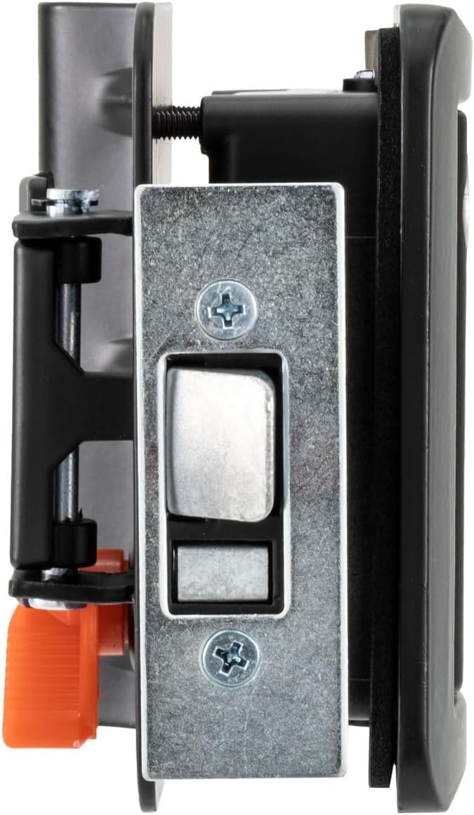 RecPro Black RV Camper Trailer Motorhome Paddle Entry Door Lock Latch Handle KNOB DEADBOLT