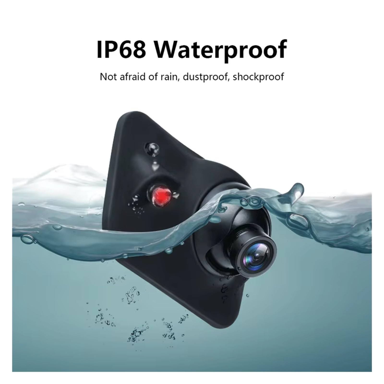 Caméra Recul pour Mini CCD Infrarouge 360 ​​degrés Caméra Vue Arrière Voiture/caméra Avant/caméra Recul Latérale Caméra Recul Voiture Arrière