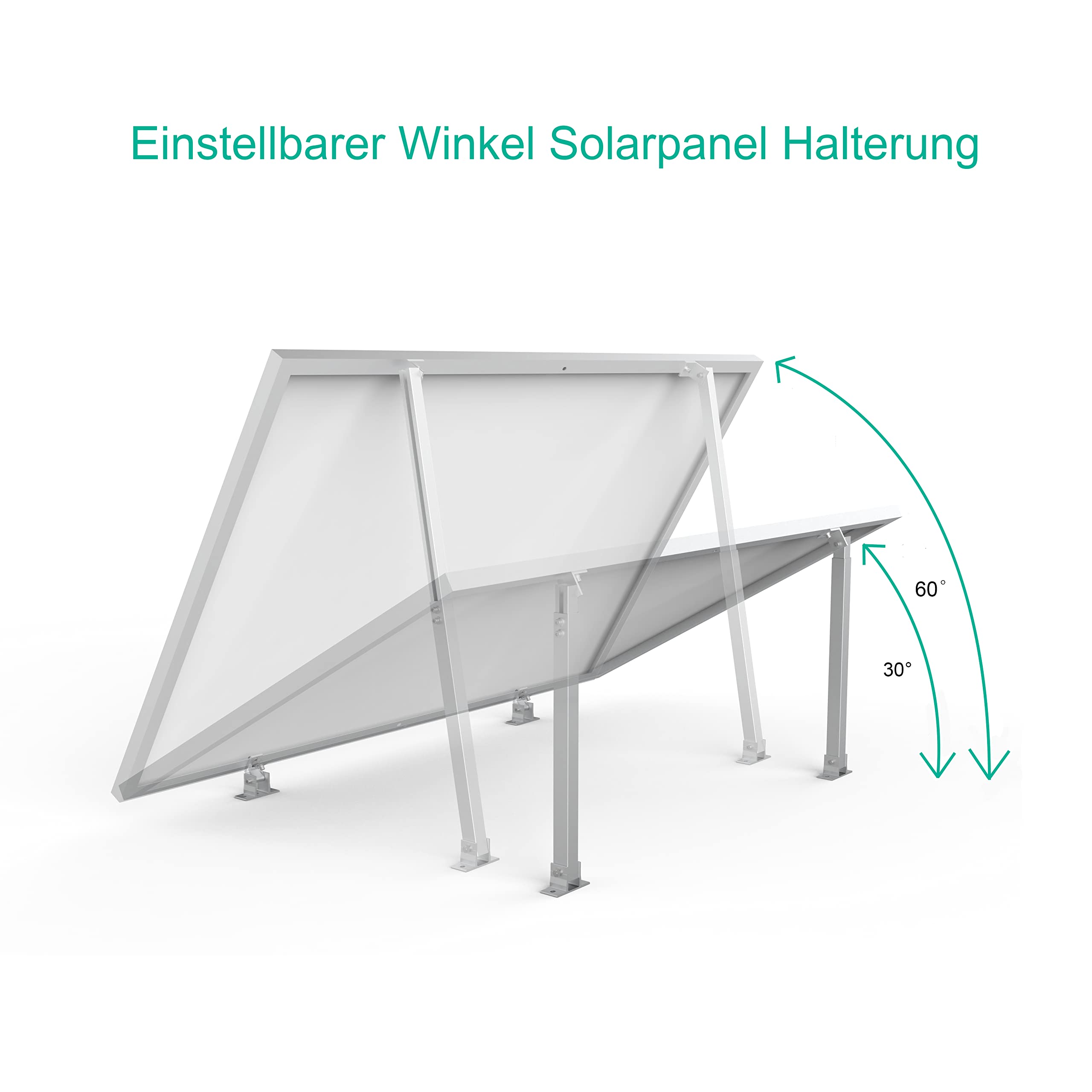 Pannello Fotovoltaico Da Balcone Solaris Supporto Per Centrale - Foto 6