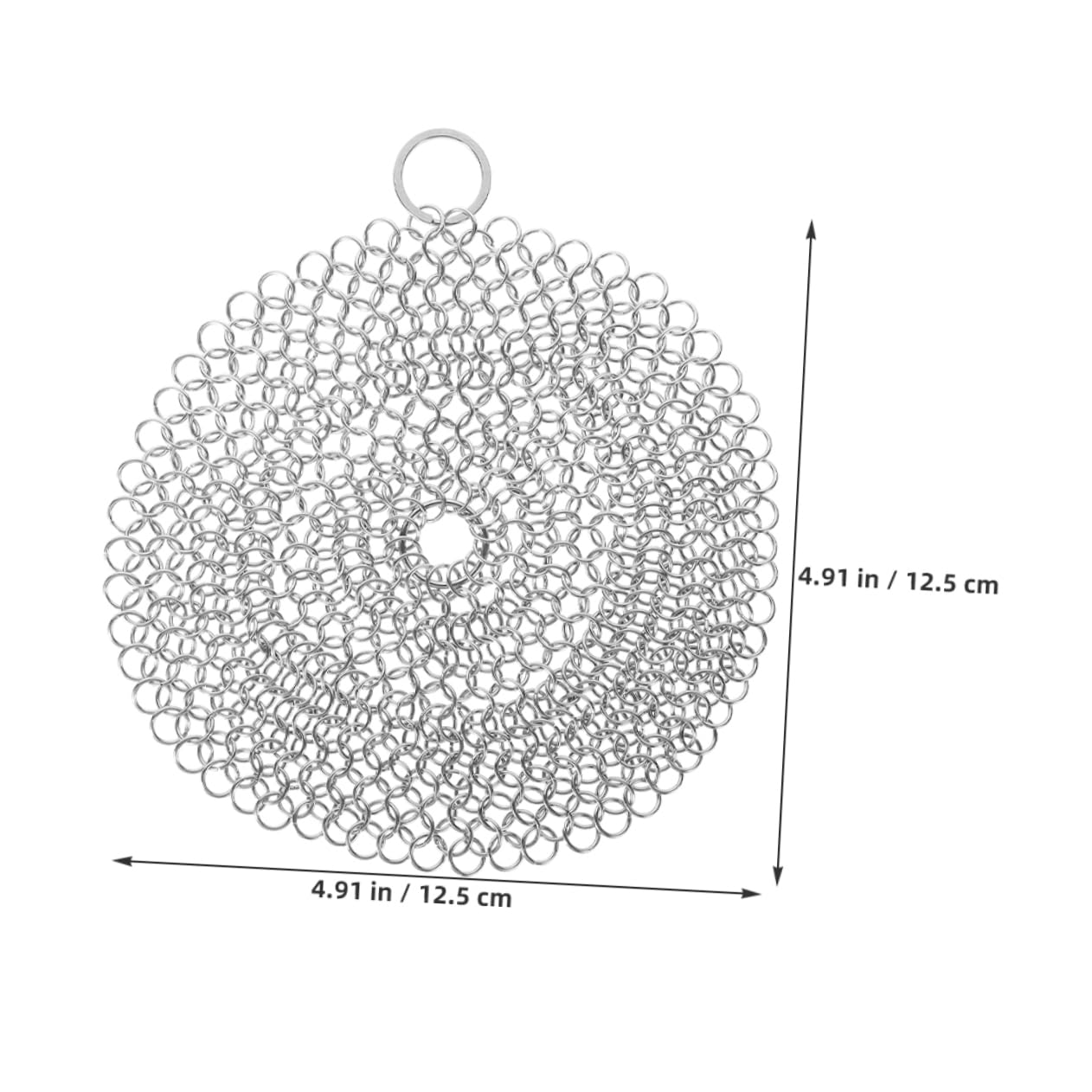 Unomor Stainless Steel Pot and Grill Cleaner Dish Cleaning Scrubber for Cast Iron Pans Grills and Cookware Multifunctional Food Safe