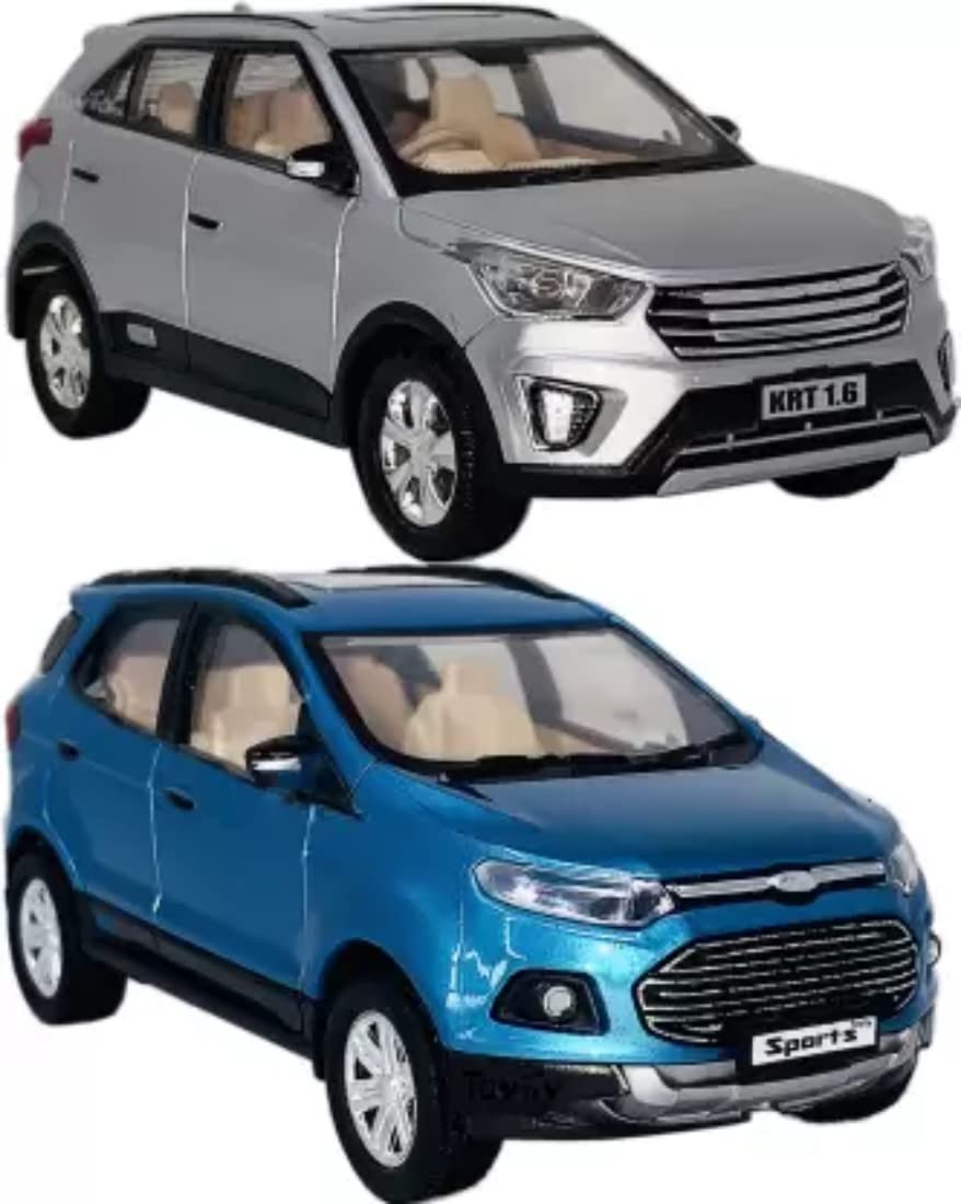 VEDANSHI Combo Eco Sport & KRT Car Toys