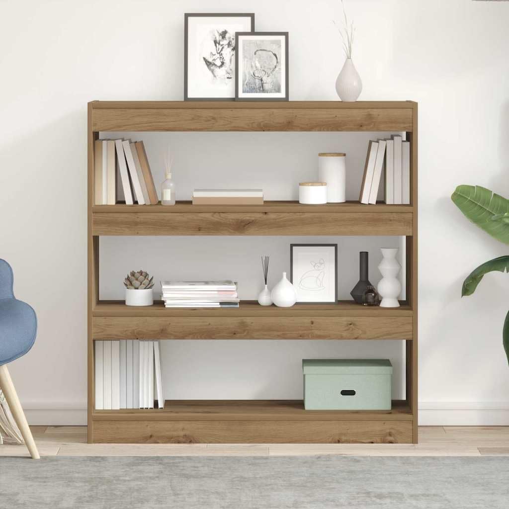 Generisch Bücherregal Artisan-Eiche 100 x 30 x 103 cm Holzwerkstoff,Möbel,Regalsysteme,Bücherregale Bücherschränke-862725