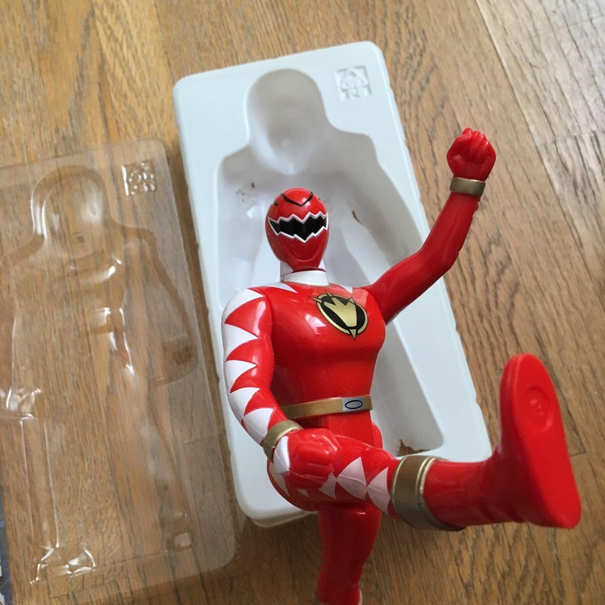 爆竜戦隊アバレンジャー アバレッド ソフビ【サウンド戦士】 Amazon.co