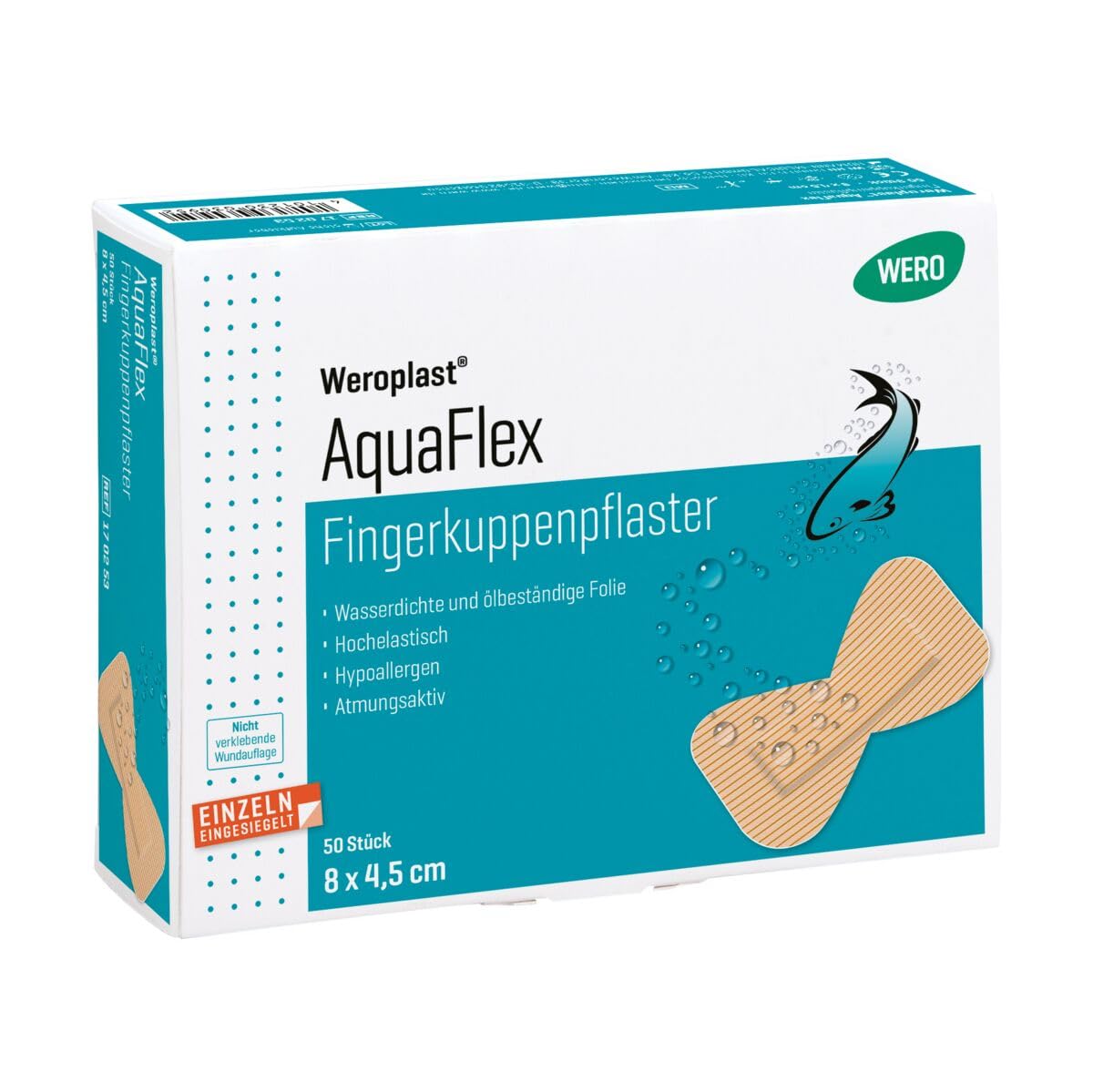 Weroplast Fingerkuppenpflaster AquaFlex (50 St)