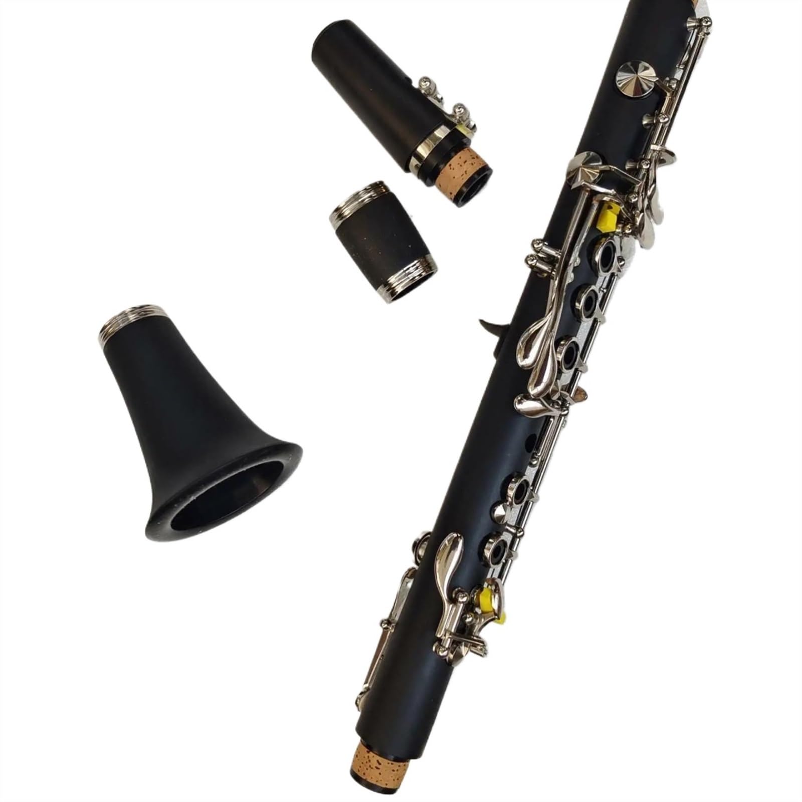 Clarinet principiantes Clarinete Con Estuches Mib 11 Baquelita Niquelada