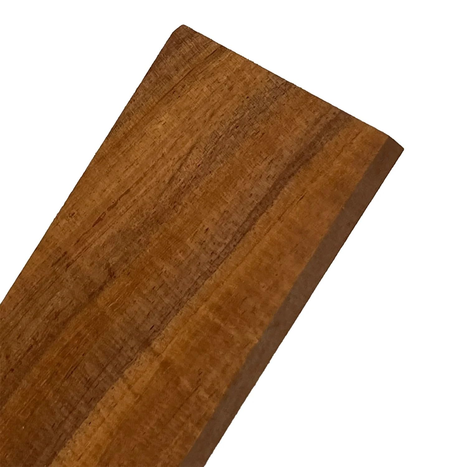Exotic Wood Zone's Curly Flame Hawailian Koa Fingerboard/Fretboard Blanks (3/8" x 3" x 28", 5 String Bass)