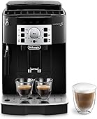 De'Longhi Magnifica S - Cafetera Superautomática con 15 Bares de Presión, Cafetera para Espresso y Cappuccino, 13 Programas Ajustables, Sistema de Auto-limpieza, ECAM 22.110.B, Negra