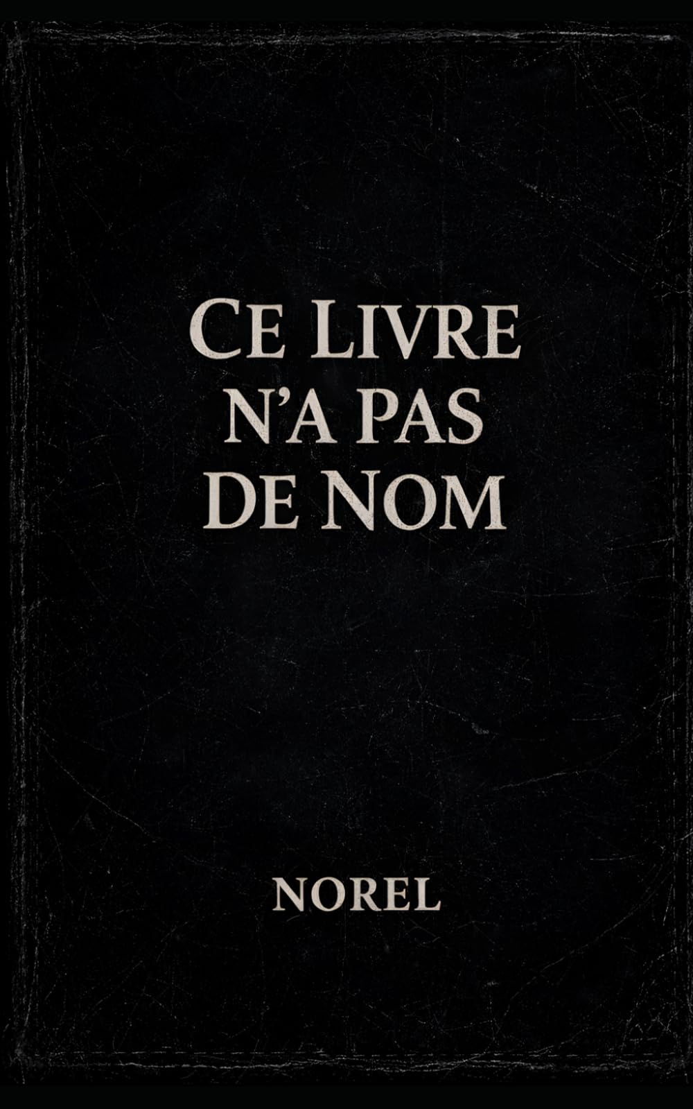 Ce livre n'a pas de nom