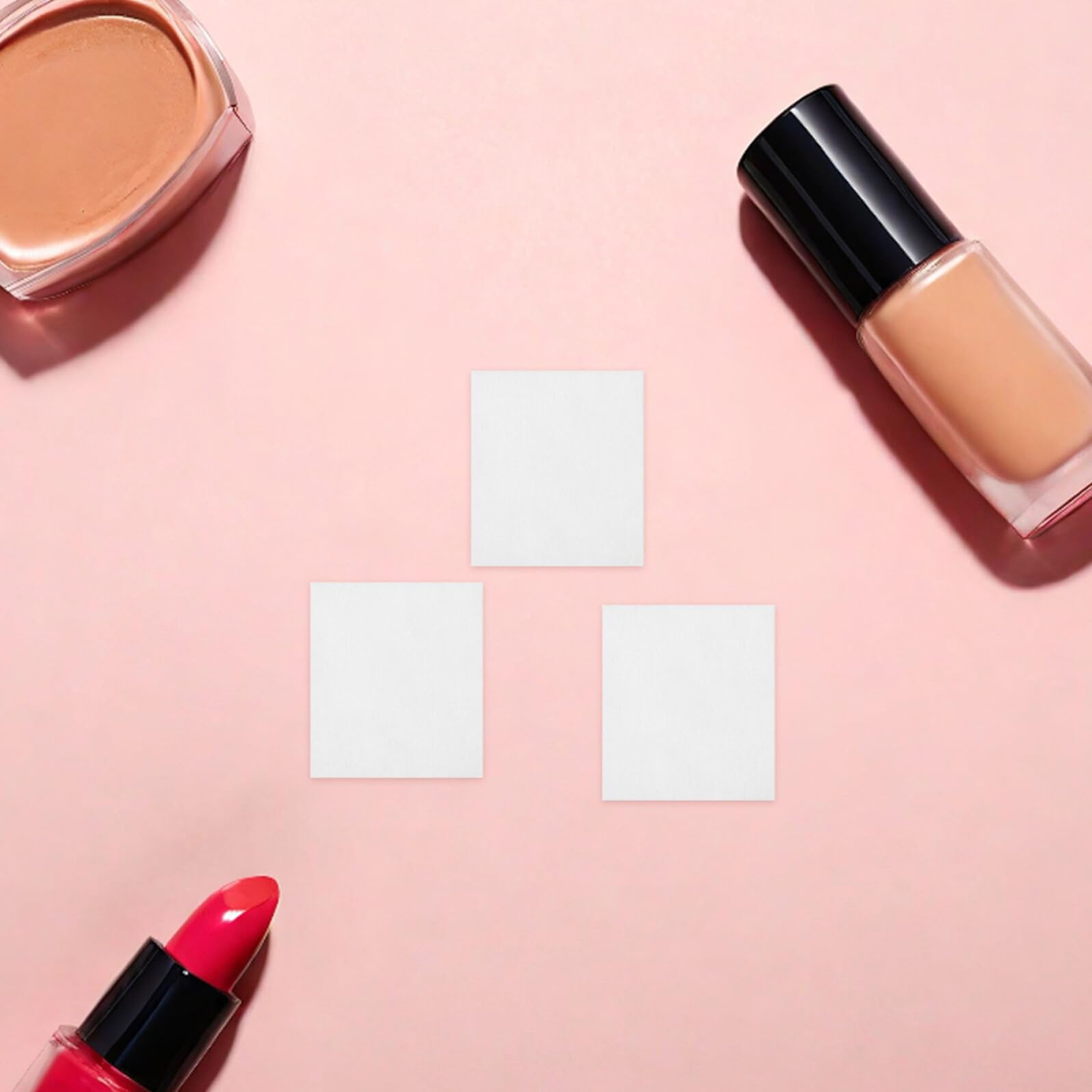 4800 Stück 4800 Stück Wattepads für Gesicht Weiche Fusselfreie Baumwoll Pads Quadratisch Make Up Entferner und Toner Applikator für Tägliche Hautpflege und Nagellackentfernung