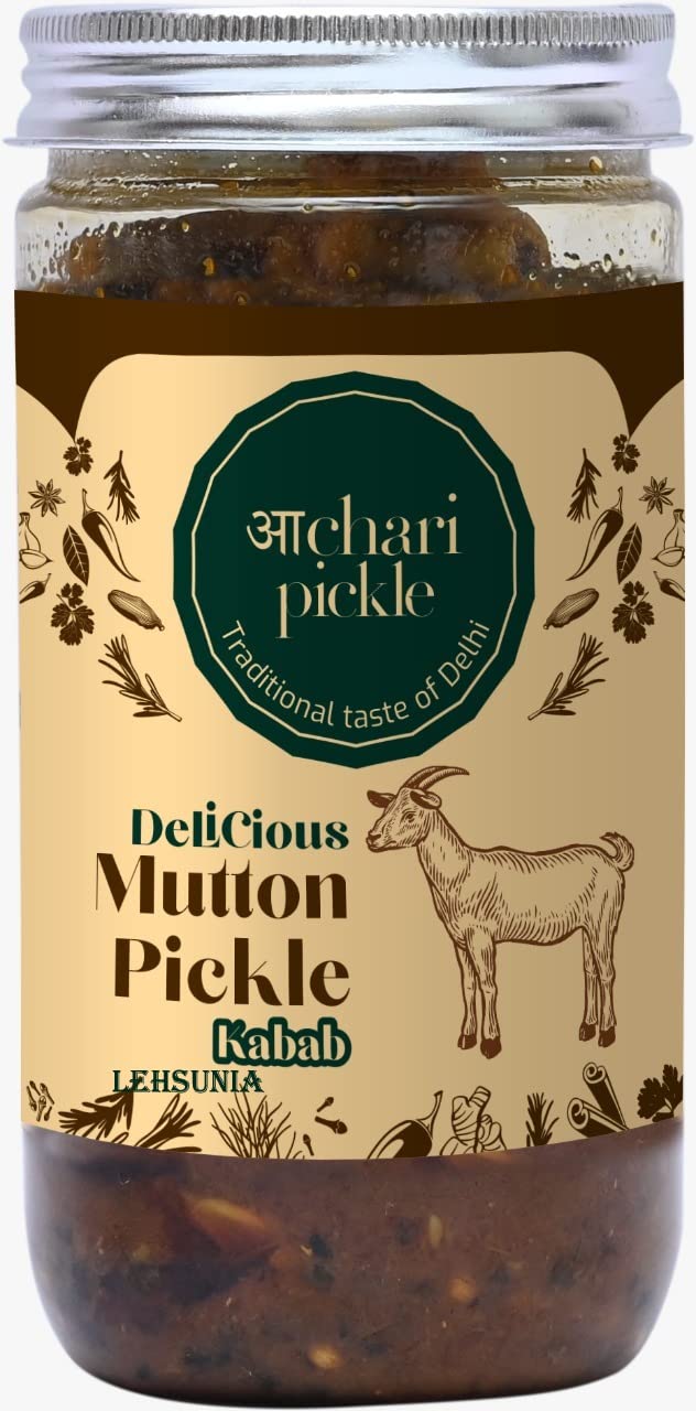 Achari Pickles Homemade Lehsunwala Kabab Mutton Pickle (400 GM) Delhi/North Style (B09QGSLWZZ) Amazon Price History, Amazon Price Tracker