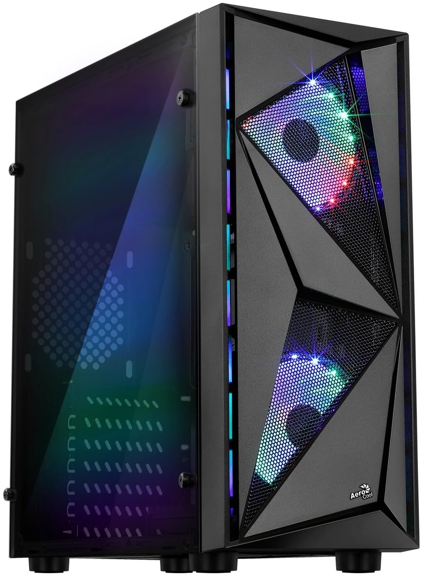 Best Gaming PC | Intel CORE i7 | GEFORCE RTX 5060 - RAY TRACING DLSS 4 | 32GB RAM | 512 GB SSD | WLAN | Windows 11 | RGB Gaming Computer