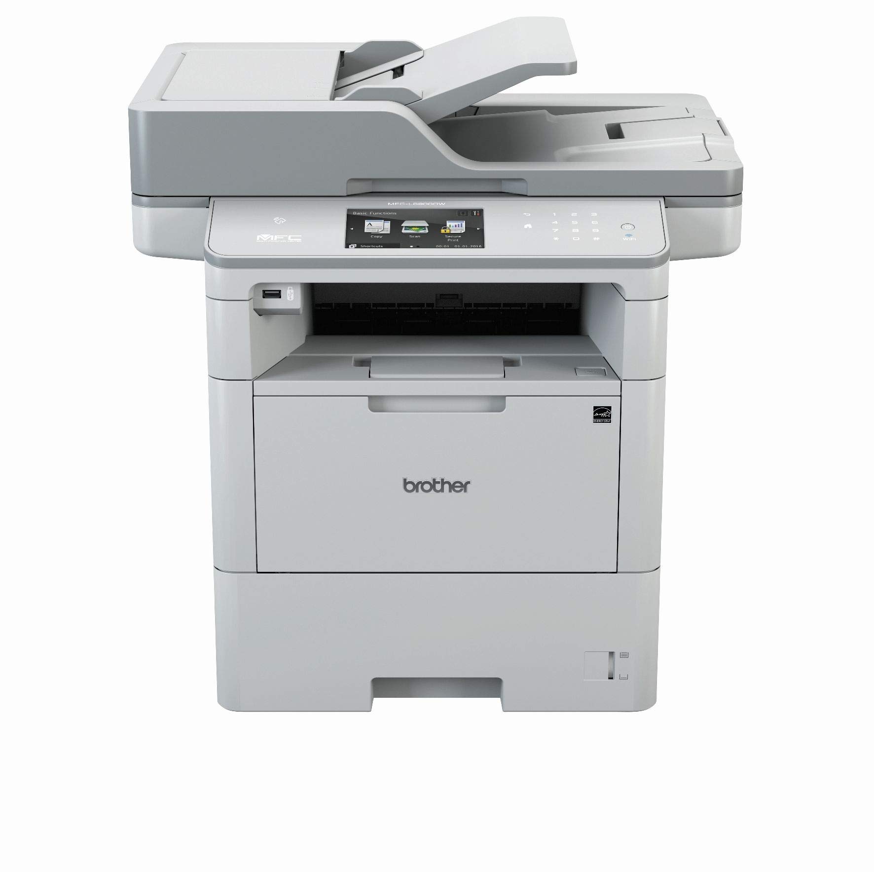Brother MFCL6800DW Laser, 46 Seiten/Min., grau