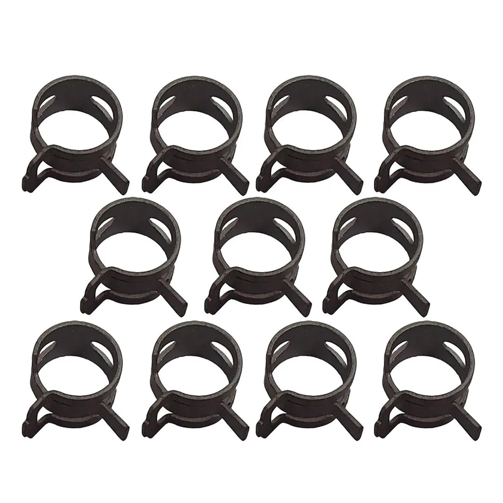Morsetti, fascette stringitubo, 50 fascette stringitubo linea morsetto cerchi di fissaggio aria molla M6-M20
