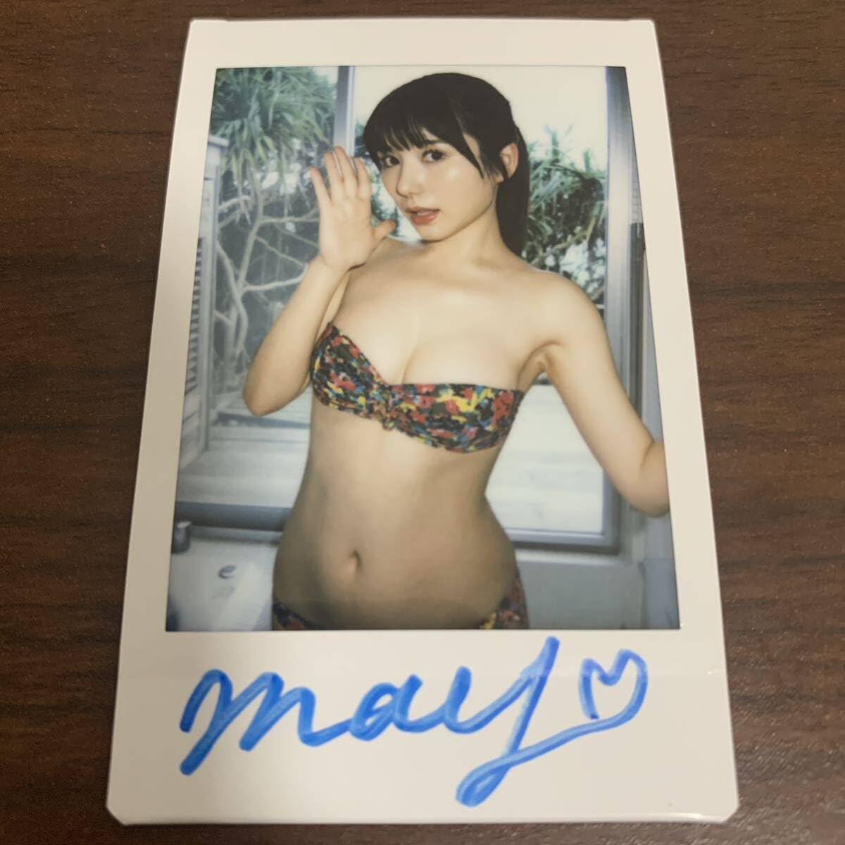 五日市芽依　 2点セット　直筆サイン入りチェキ　チェキ コスプレ　バニー　ピンク 五日市芽依 2点セット 直筆サイン入りチェキ チェキ コスプレ