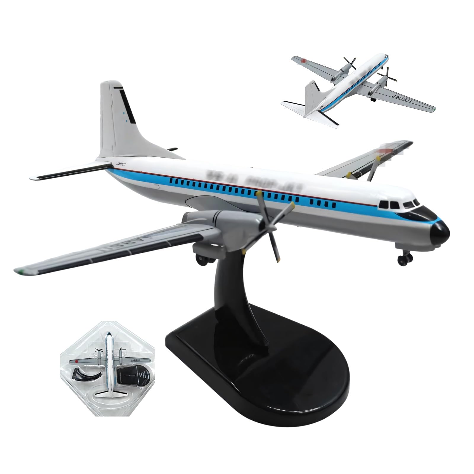 Prototipo in scala 1:200 YS-11 Modello aereo metallo pressofuso preassemblato Esposizione statica collezione, regalo for decorazioni for ufficio for gli appassionati di aviazione