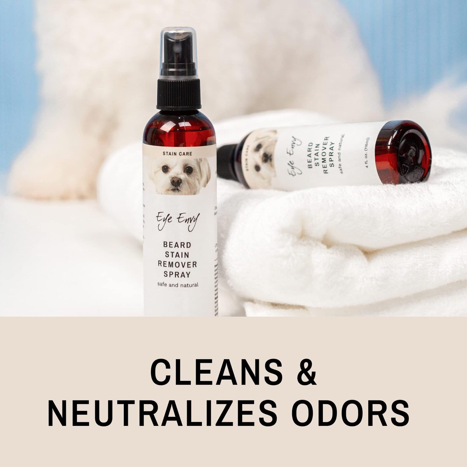 Eye Envy off The Beard Spray Barba e musetto Cani e Gatti 236 ml