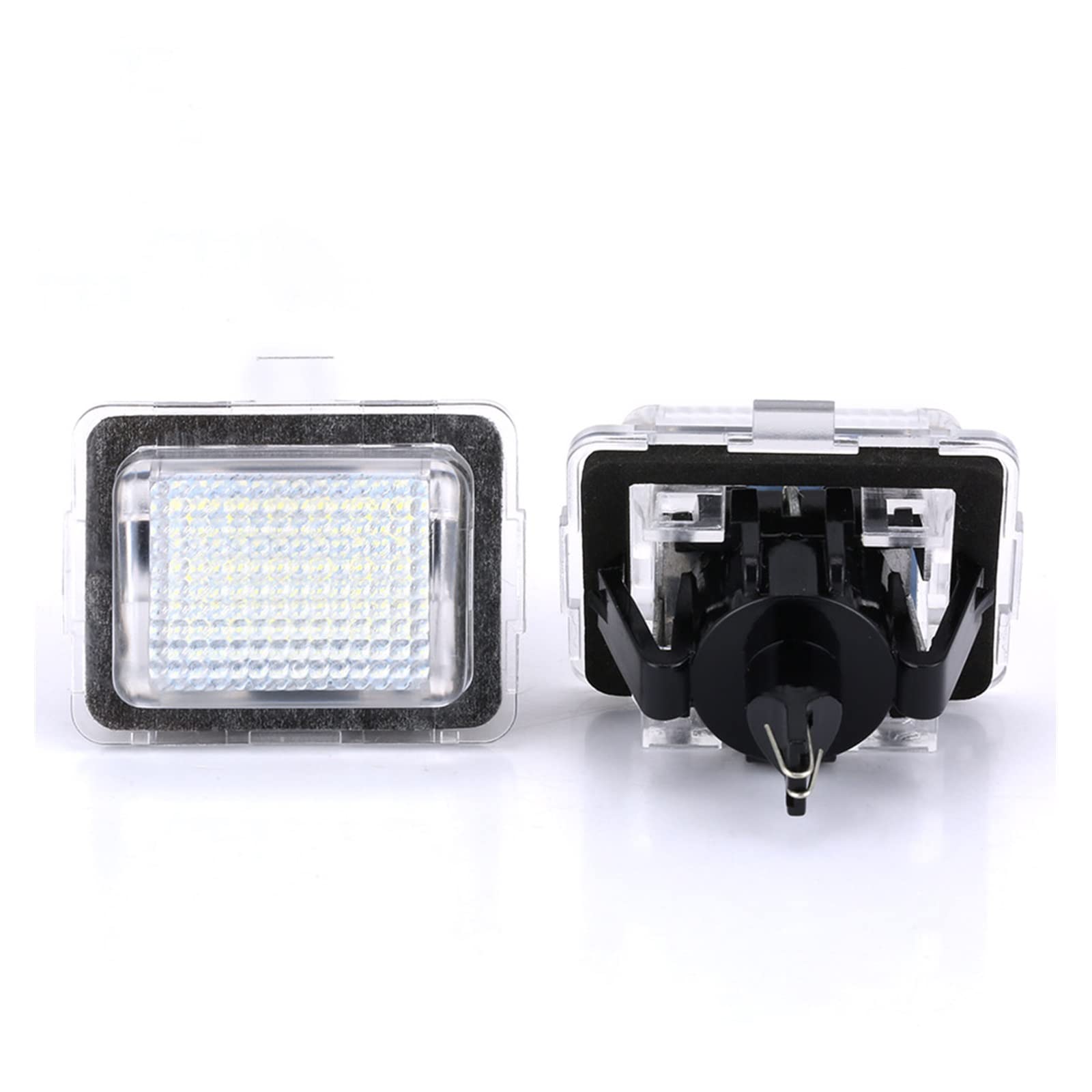 XENITE Luce Targa Posteriore 2PCS - Numero Luce della Targa della Lampada per W204 2008-2010 C300 C350 Bianco 12V per W221 S600