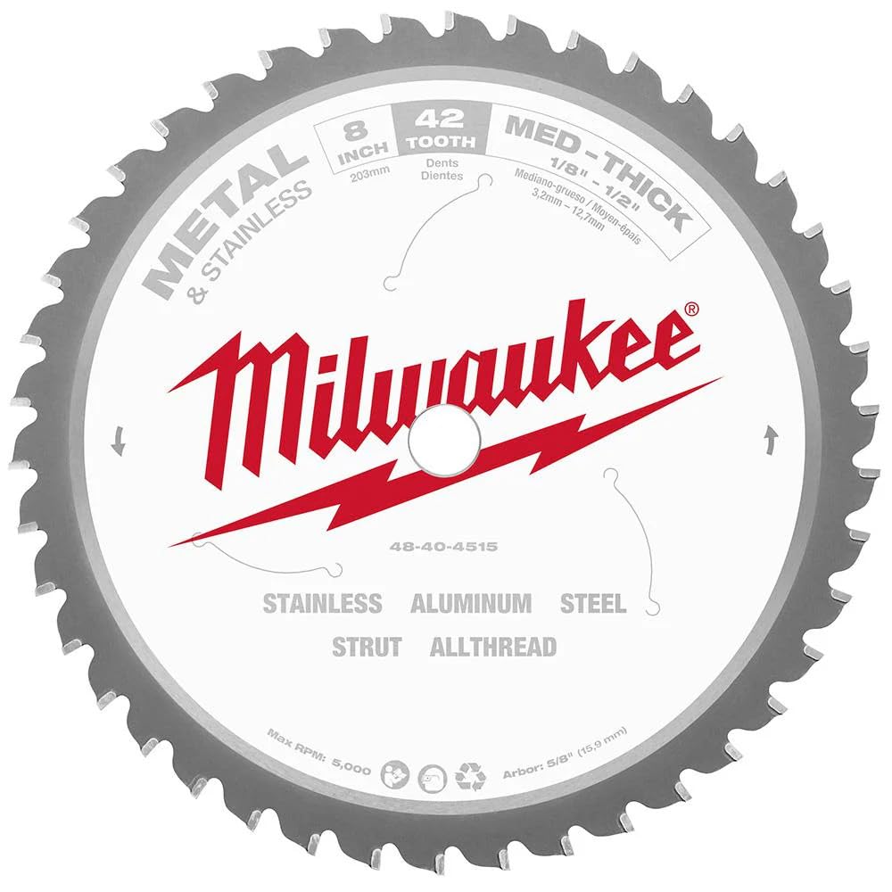 Milwaukee - Disco Sierra Circ. CERMET 203x15,87x1,8 42z MCS 65/66