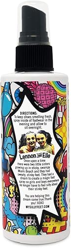 Miniatura 7 de Spray desodorante para pies y zapatos, eliminador de olores extra fuerte para zapatos malolientes, pies de niños y sudor, aroma de goma de mascar,