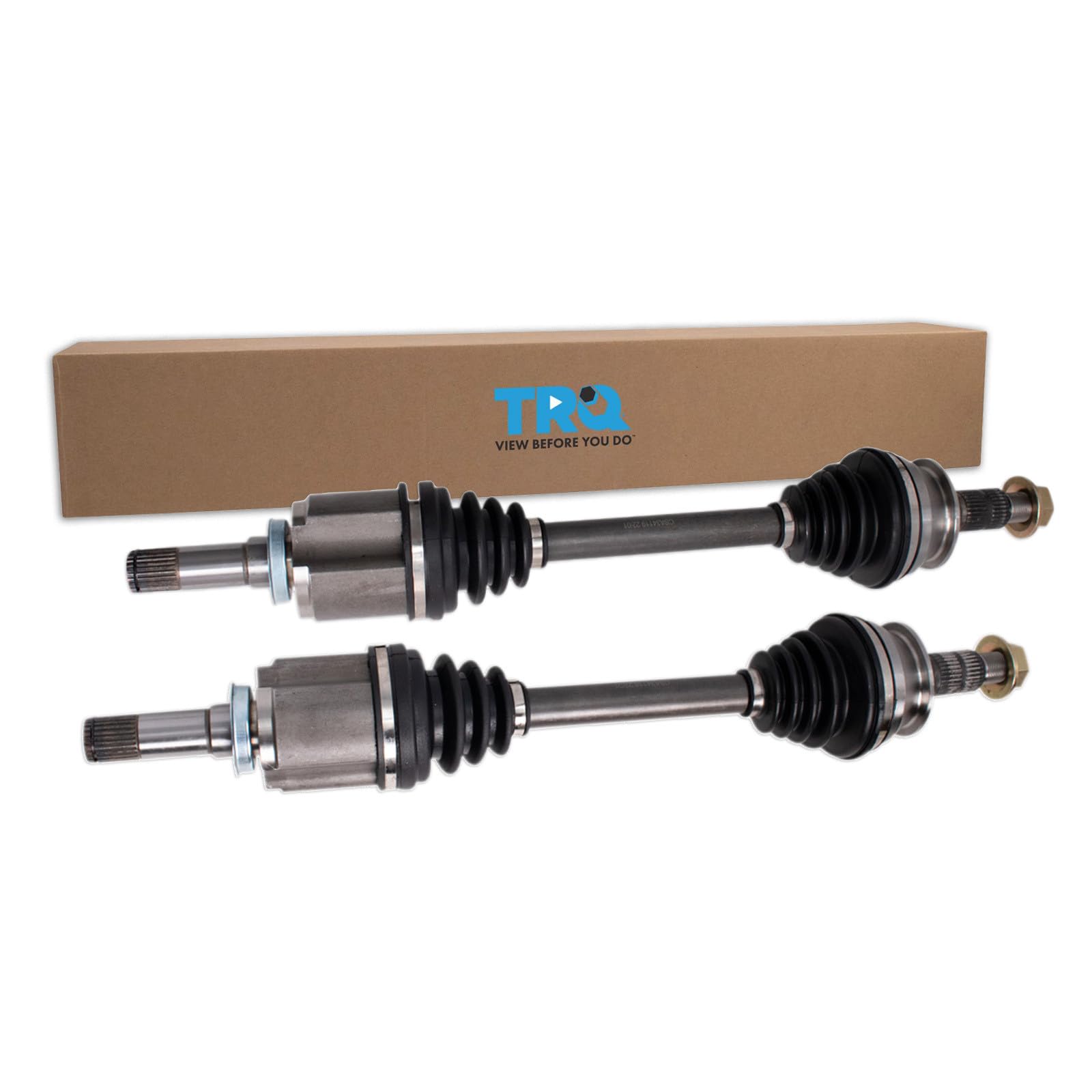 TRQ Front Driver Side and Passenger Side CV Axle Assembly Set 2 Piece