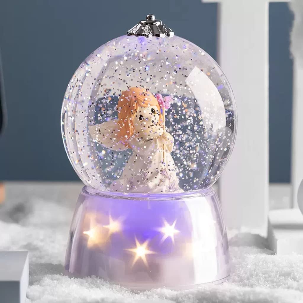 Starlight Copo de Nieve Bola Cristal Caja música octava enviada for Enviar día San Valentín Las niñas