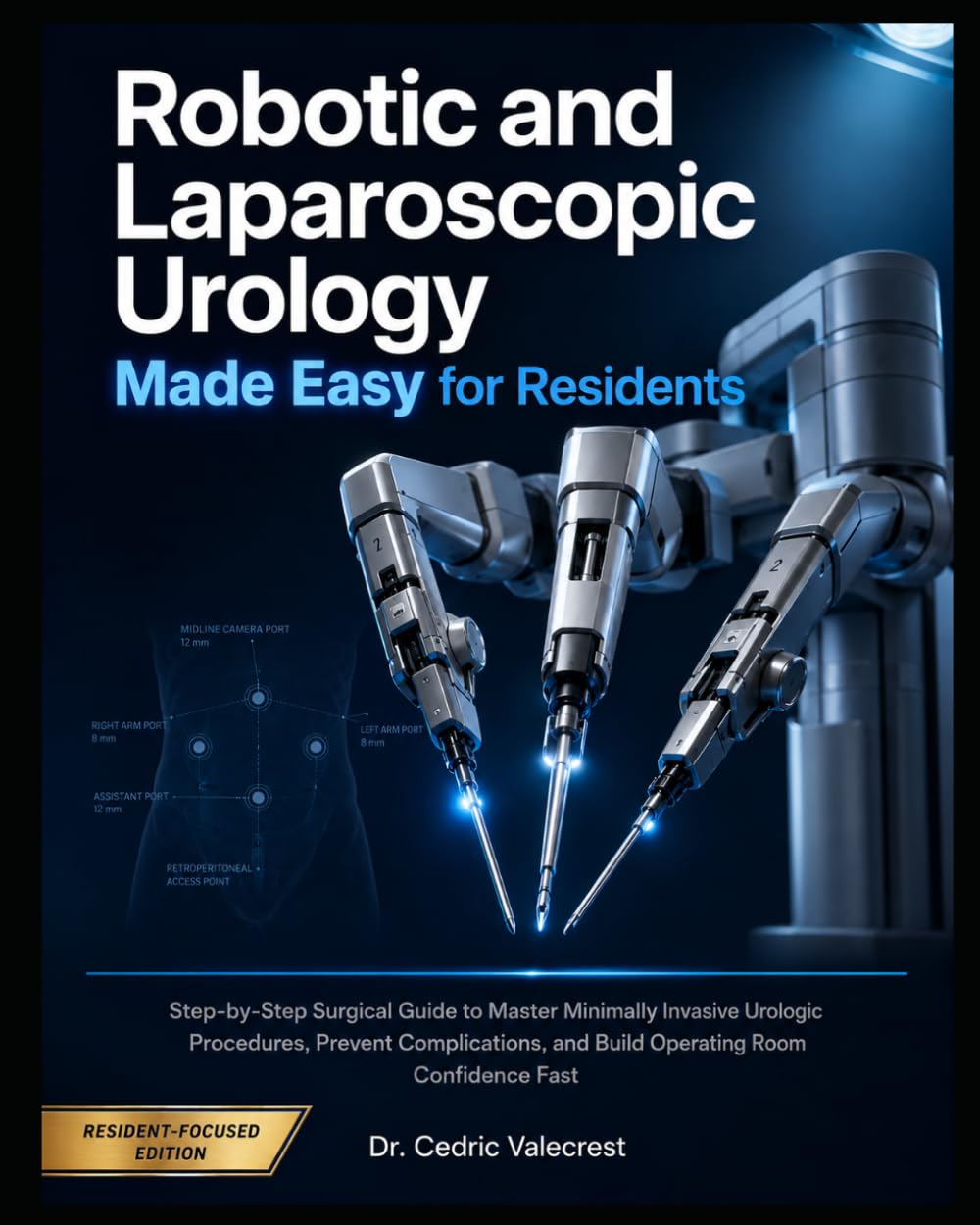 Robotic and Laparoscopic Urology Made Easy for Residents: Step-by-Step Surgical Guide to Master Minimally Invasive Urologic Procedures, Prevent Complications, and Build Operating Room Confidence Fast