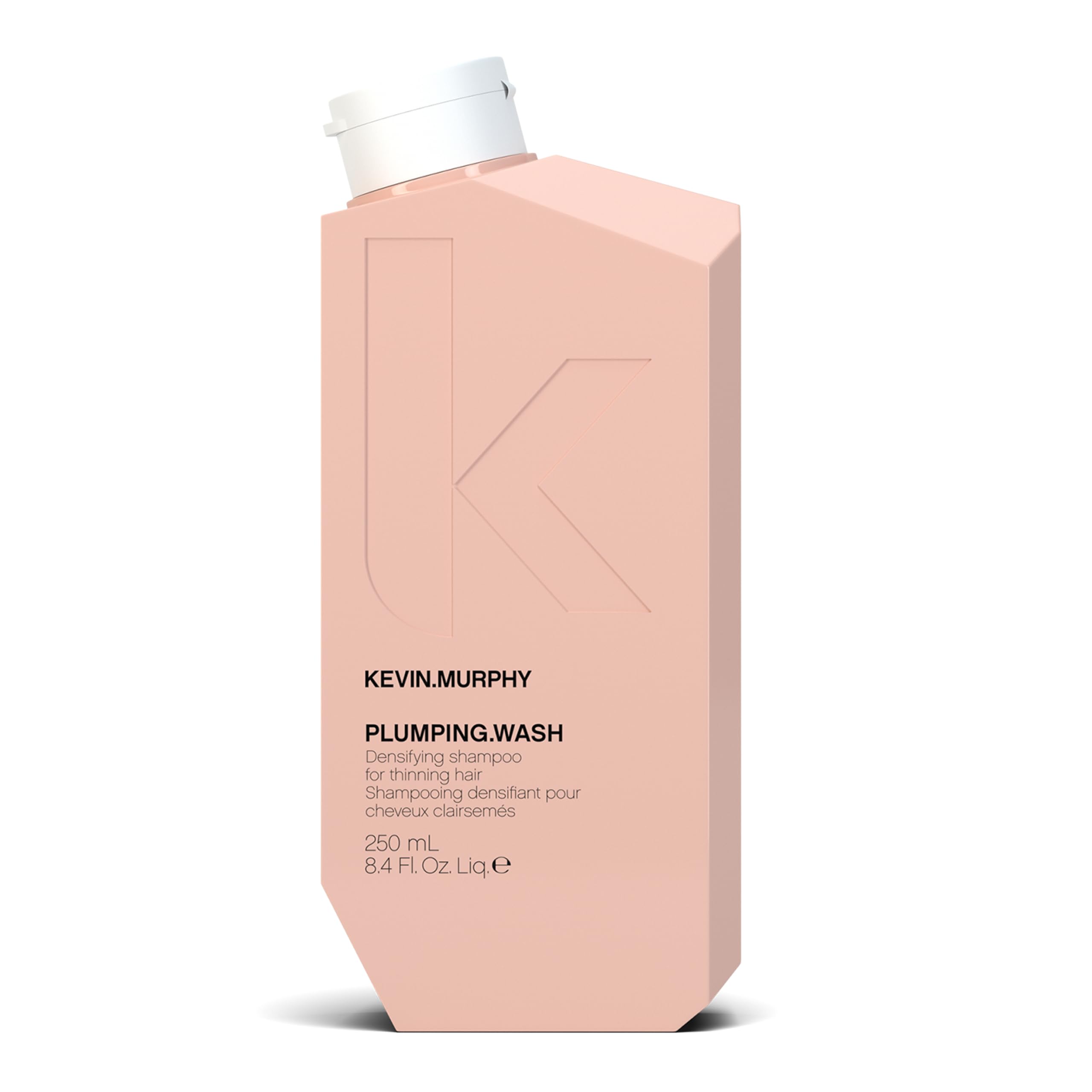 Kevin.Murphy Plumping.Wash Thickening Shampoo, 250ml | Verdichtendes Shampoo für Feines & Dünner Werdendes Haar, Stärkt mit Ingwerwurzel & Brennnessel, Sulfatfrei