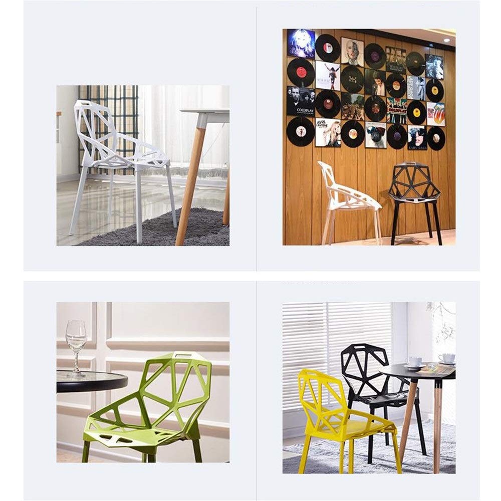 Amazon｜バースツール 北欧の椅子中空クリエイティブ幾何学的な