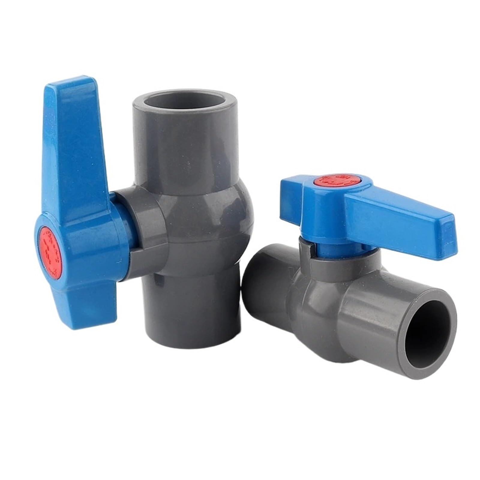 ID 20/25/32/40/50/63mm Tubo in PVC Valvole a sfera Sistema di irrigazione dell'acqua Tubo di drenaggio Valvola rapida Raccordi for tubi dell'acqua