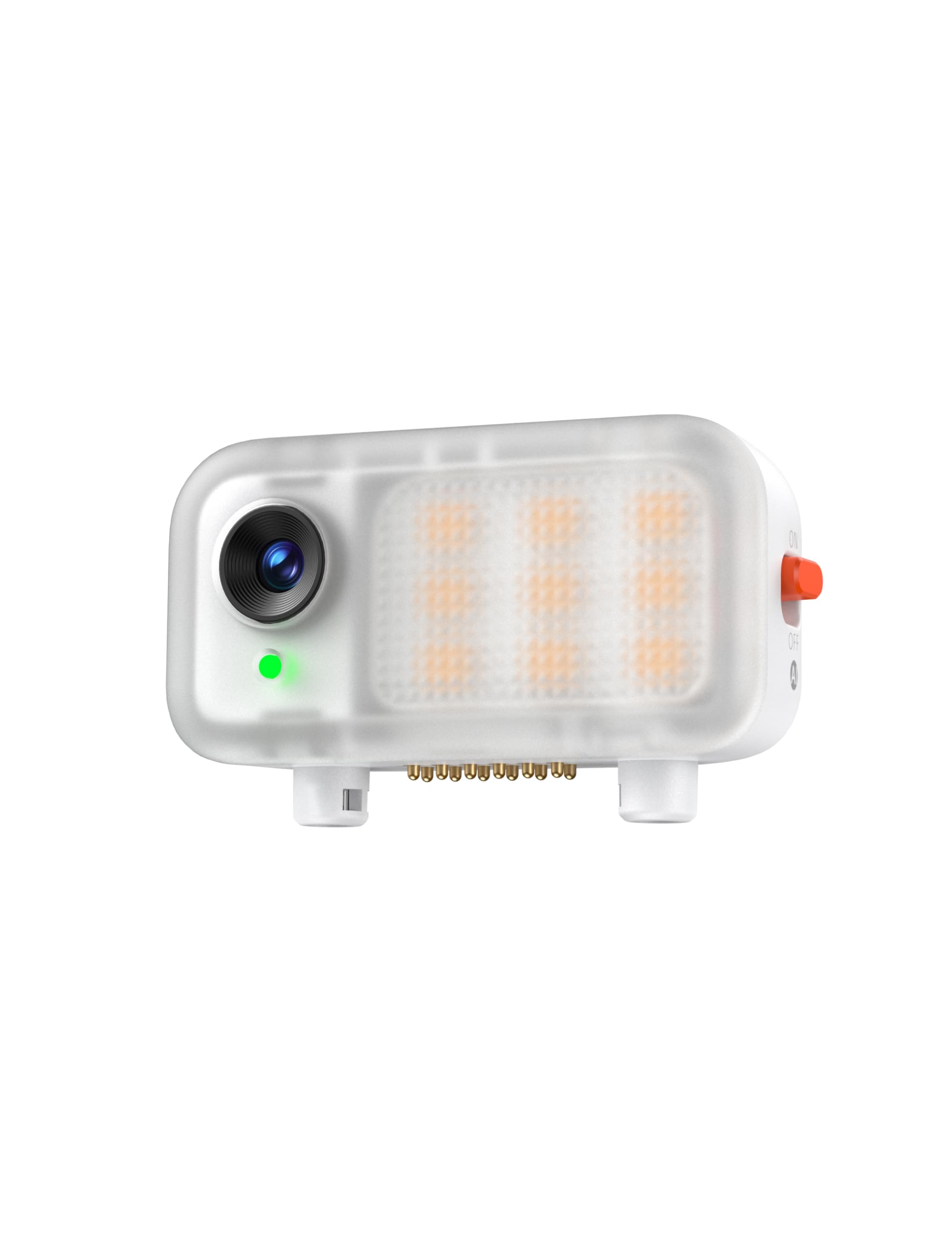 Hohem Capteur de suivi IA avec lumière de remplissage magnétique 3 couleurs, tracker AI compatible avec iSteady V3, mode lumière froide/chaude/neutre, accessoires de stabilisateur de cardan pour