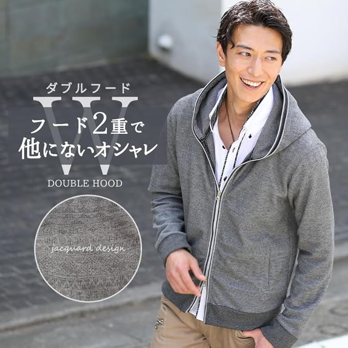 LGB ダブルジップパーカー サイズ2 LGB ダブルジップパーカー サイズ2 LGB ダブルジップパーカー サイズ2
