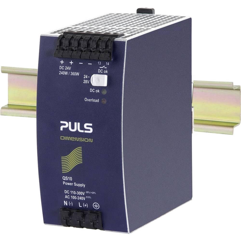 PULS QS10.241-D1 DIN Rail Power Supply Single Phase 24VDC 10A 240W