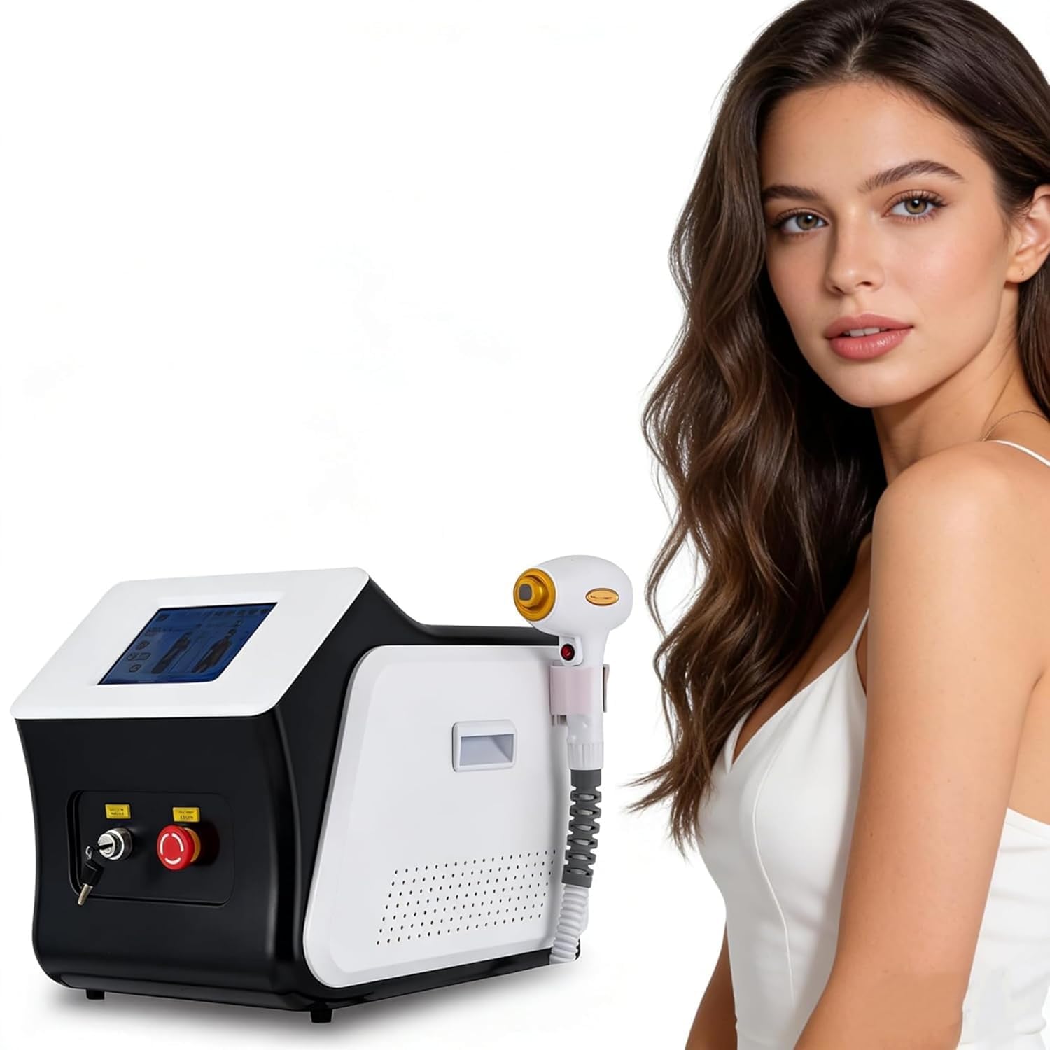 Laser a Diodo 808nm Professionale 2000W per Depilazione Estetica